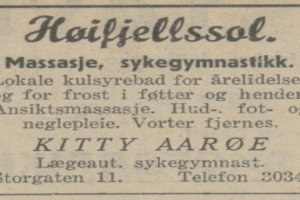 Bilde av Kitty Aarøe -  Lægeaut. sykegymnastikk